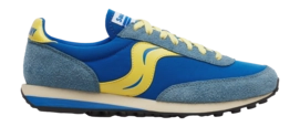 Saucony Unisex Trainer 80 Blue/Mustard