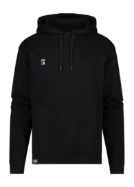Hoodie Poederbaas Men Icon Hoodie Black