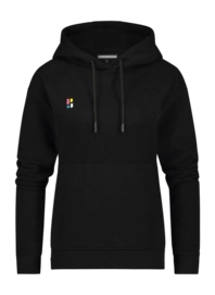 Hoodie Poederbaas Women Icon Hoodie Black