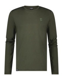 T-Shirt Manches Longues Poederbaas Homme Four Seasons Lightweight Longsleeve Green