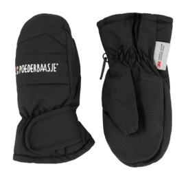 Moufles Poederbaas Enfant Ski Mittens Black