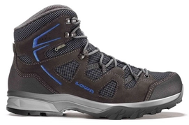 Wanderschuh Lowa Phoenix Gtx Mid Anthrazit Blau Herren