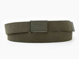 Gürtel Levi's Tonal Web Belt Dark Khaki
