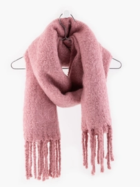 Écharpe Levi's Women Monogram Fuzzy Wrap Light Pink