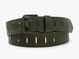 Riem Levi's Slatted Belt Dark Khaki