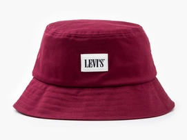 Vissershoed Levi's Men Serif Bucket Hat Medium Red
