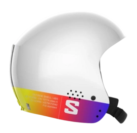 Skihelm Salomon S/Race FIS Injected Unisex White Gradient