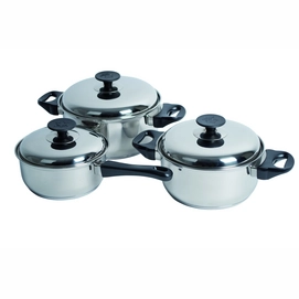 Cookware Set Bo-Camp Capsule Stainless Steel 3-Piece