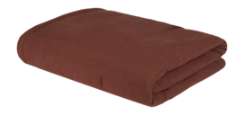 Tagesdecke Nobodinoz L1N0 Quilt In Washed French Linen Prune