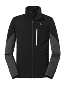 Zip Sweatshirt Schöffel Men Fleece Jacket Lodron Black