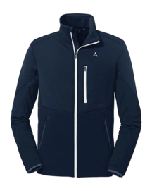 Zip Sweatshirt Schöffel Men Fleece Jacket Lodron Blue