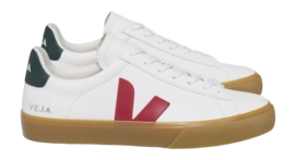 Baskets Veja Femme Campo Chromefree Leather Extra-White Pekin Poker