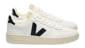 Veja Women V-10 Leather Extra-White Black 2025