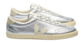 Sneaker Veja Volley O.T. Leather Damen Silver Pierre
