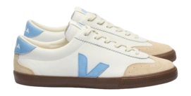 Sneaker Veja Volley O.T. Leather Damen White Aqua Bark