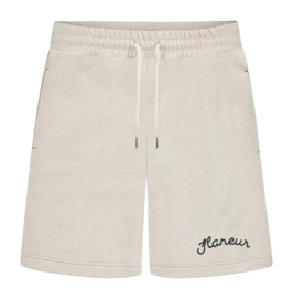 Kurze Hose Flâneur Signature Shorts Herren Heather Cool Grey