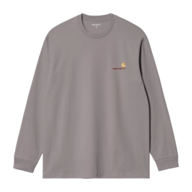 T-Shirt Carhartt WIP L/S American Script Unisex Yosemite