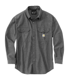 Overhemd Carhartt Men Loose Chambray L/S Shirt Black Chambray