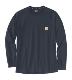 Longsleeve Carhartt Men Force Flex Pocket Navy