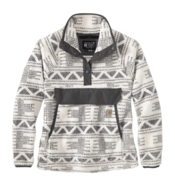 Trui Carhartt Women Relaxed Fit Fleece Pullover Malt Geometric Print