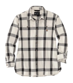 Blouse Carhartt Women Heavyweight Twill Plaid Malt
