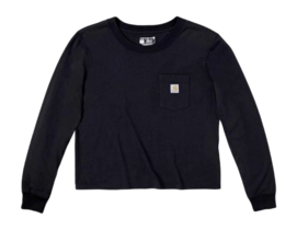 Longsleeve Carhartt Women Lightweight Pocket Black