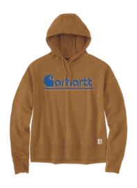 Hoodie Carhartt Women Fiber Series Graphic Sweatshirt Carhartt Brown