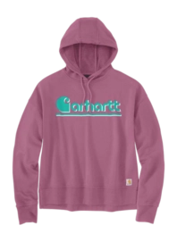 Hoodie Carhartt Women Fiber Series Graphic Sweatshirt Woodrose