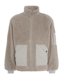 Jacke Barbour Weardale Fleece Herren Concrete