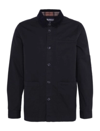 Overhemd Barbour Men Cole Tailored Fit Poplin Overshirt Black