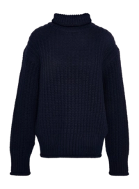 Pullover Barbour Rockcliffe Knitted Jumper Damen Navy