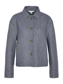 Shirt Barbour Women Emery Overshirt Grey Marl