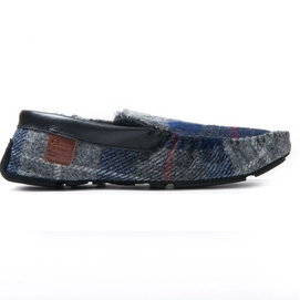 Hausschuhe Bedroom Athletics Harry Navy Black Check Herren