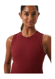 Vest Top Bjorn Borg Women Ace Rib Pocket Pomegranate