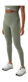 Legging Björn Borg Women Studio Seamless Rib Tights Vetiver