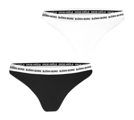 Sous-Vêtement Björn Borg Women Core Logo Thong 2P Multipack 1 (2-pack)