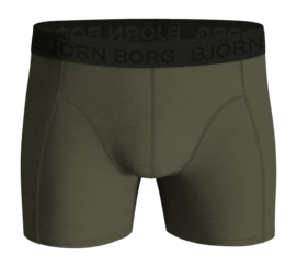 Boxer Björn Borg Men Cotton Stretch Olive Night