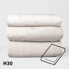 Drap-housse Dommelin Mokka (Coton)
