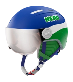 Skihelm HEAD Kids Mojo Blue/Green