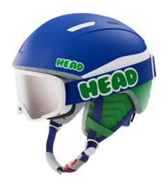 Skihelm & Skibril Set HEAD Kids Mojo Set Blue/Green
