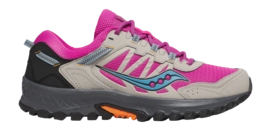 Baskets Saucony Unisexe Grid PEAK Fuchsia/Dove