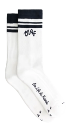 Socks Olaf Hussein Men Varsity Socks Optical White