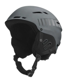 Skihelm RH+ Unisex Rider Matt Rock / Shiny Black Faded To White