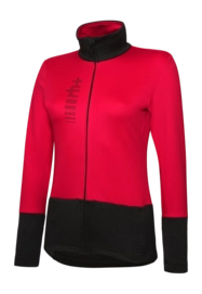 Ski-Sweatjacke RH+ Vega Jersey Damen Red / Black