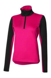 Ski Sweatshirt RH+ Women Iside Jersey Azalea/ Black