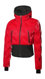 Ski Jas RH+ Women Calipso Crop Red / Black
