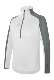 Pull de Ski RH+ Homme Kyril Demi Zip Jersey White/ Rock
