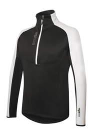 Pull de Ski RH+ Homme Kyril Demi-Zip Jersey Black / White