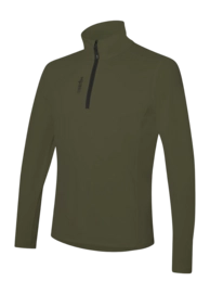 Ski Sweatshirt RH+ Men Yaksa Half Zip Jersey Khaki