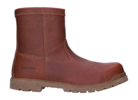 Veiligheidsschoen FootFellas Heren Boot Morrow - Waterdicht Rood Bruin